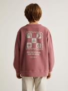 Scalpers Sweatshirt 'Haiti'  mint / burgunder