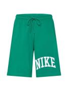 Nike Sportswear Bukser 'CLUB'  smaragd / hvid
