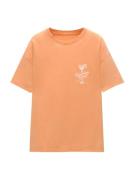 Pull&Bear Shirts  orange / hvid