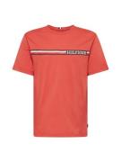 TOMMY HILFIGER Bluser & t-shirts  rød / sort / hvid