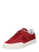 TOMMY HILFIGER Sneaker low 'HERITAGE COURT'  rød / hvid