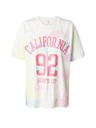 ONLY Shirts 'ONLCATTIE'  lyseblå / gul / lys pink / hvid