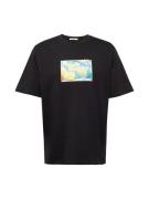 JACK & JONES Bluser & t-shirts 'JORNOTO ART'  lyseblå / gul / sort / h...