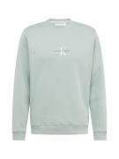 Calvin Klein Jeans Sweatshirt  stone / pastelgrøn / hvid