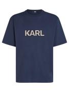 Karl Lagerfeld Bluser & t-shirts  beige / blå