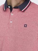 Only & Sons Bluser & t-shirts 'Fletcher'  mørkeblå / rødmeleret / hvid