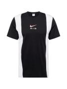 Nike Sportswear Bluser & t-shirts 'AIR'  pastelpink / sort / hvid