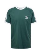 ADIDAS ORIGINALS Bluser & t-shirts 'Adicolor Classics'  smaragd / hvid