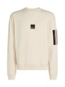 KARL LAGERFELD JEANS Sweatshirt  beige / sort / uldhvid