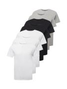 Only & Sons Bluser & t-shirts 'Matt'  grå-meleret / sort / hvid