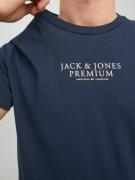 JACK & JONES Bluser & t-shirts 'Archie'  navy / hvid