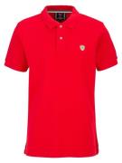 19V69 ITALIA Bluser & t-shirts 'Emilio'  lysebeige / rød / sort