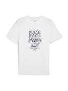 PUMA Bluser & t-shirts 'Graphics Bowl'  marin / hvid