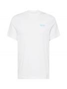 MUSTANG Bluser & t-shirts 'ALVARADO'  aqua / hvid
