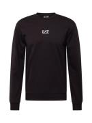 EA7 Emporio Armani Sweatshirt  sort / hvid