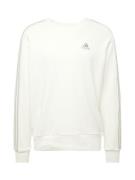 ADIDAS SPORTSWEAR Sportsweatshirt 'Essentials'  lysegrå / hvid
