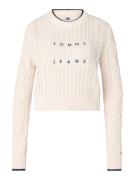 Tommy Jeans Pullover  marin / uldhvid