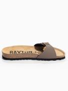 Bayton Pantoletter 'ZEPHYR'  taupe / sort