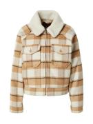 LEVI'S ® Overgangsjakke 'Shrunken 90's Flannel Jacket'  creme / mokka ...