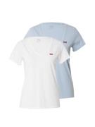 LEVI'S ® Shirts  dueblå / mørkerød / hvid