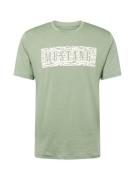 MUSTANG Bluser & t-shirts 'AUSTIN'  pastelgrøn / hvid