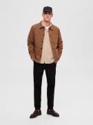 SELECTED HOMME Skjorte 'SLHRegowen'  beige