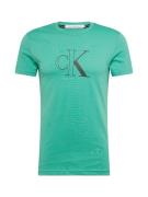 Calvin Klein Jeans Bluser & t-shirts  turkis / sort