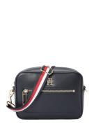 TOMMY HILFIGER Skuldertaske  marin / navy / blodrød / hvid