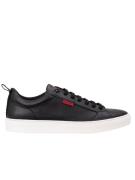 HUGO Sneaker low 'Morrie_Tenn_napu'  rød / sort