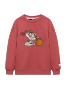 MANGO KIDS Sweatshirt 'TAZLT'  brun / melon / sort / hvid