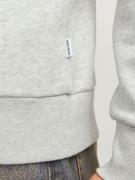 JACK & JONES Sweatshirt  marin / vinrød / hvid-meleret