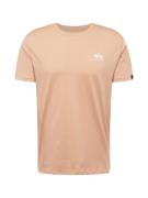 ALPHA INDUSTRIES Bluser & t-shirts  fersken / hvid