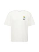 JACK & JONES Bluser & t-shirts 'LEMONS'  citron / mint / sort / offwhi...