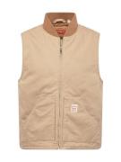 LEVI'S ® Vest 'SANSOME TIGERS EYE'  beige / camel