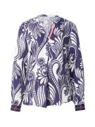 Emily Van Den Bergh Bluse  indigo / pitaya / hvid