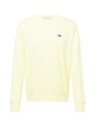 LEVI'S ® Sweatshirt 'Original Housemark Sweatshirt'  lysegul / rød / h...