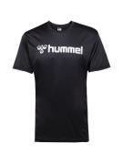 Hummel Funktionsskjorte  sort / hvid