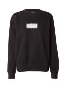 Calvin Klein Jeans Sweatshirt  sort / hvid