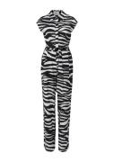 s.Oliver Jumpsuit  sort / hvid