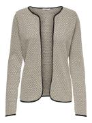 ONLY Cardigan  beige / sort