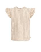 WE Fashion Bluser & t-shirts  sand / sort / hvid