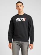 LEVI'S ® Sweatshirt  rød / sort / hvid