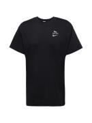 Nike Sportswear Bluser & t-shirts  pastelgrøn / sort / uldhvid