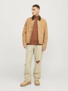 JACK & JONES Pullover 'JJEEmil'  cognac