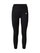 ADIDAS PERFORMANCE Sportsbukser  sort / hvid