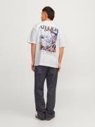 JACK & JONES Bluser & t-shirts 'JORBrooklyn'  blå / lysebrun / mørkebr...