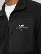 R.D.D. ROYAL DENIM DIVISION Fleecejakke  rød / sort / hvid