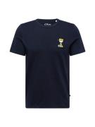 s.Oliver Bluser & t-shirts  navy / gul / hvid