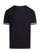 TOMMY HILFIGER Bluser & t-shirts 'Global Stripe'  natblå / rubinrød / ...