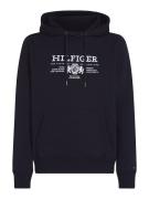 TOMMY HILFIGER Sweatshirt  marin / hvid